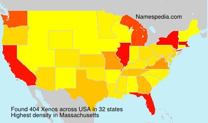 Surname Xenos in USA