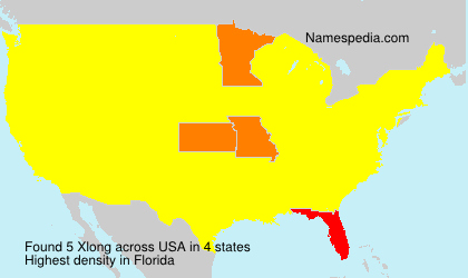 Surname Xlong in USA