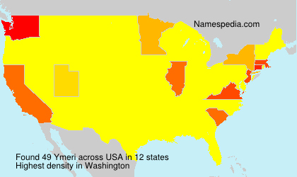 Surname Ymeri in USA