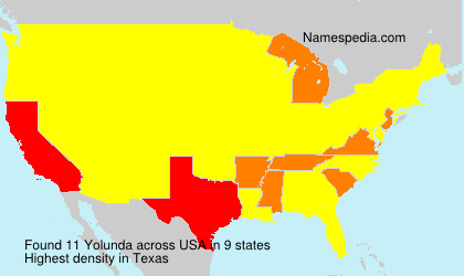 Surname Yolunda in USA