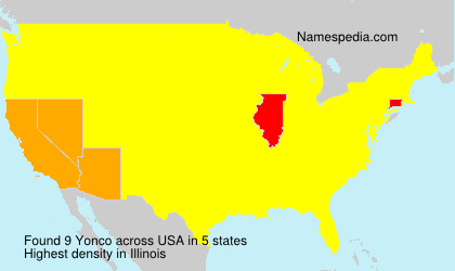 Surname Yonco in USA
