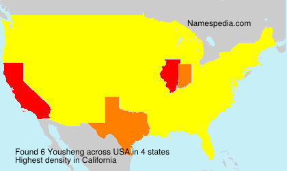 Surname Yousheng in USA Surname Yousheng in USA