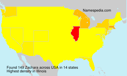 Surname Zachara in USA