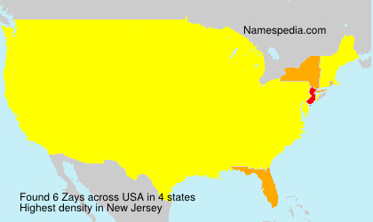 Surname Zays in USA Surname Zays in USA
