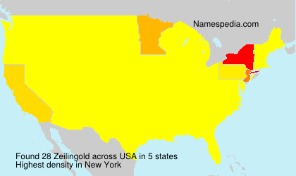 Surname Zeilingold in USA Surname Zeilingold in USA