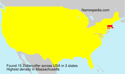 Surname Zollarcoffer in USA Surname Zollarcoffer in USA