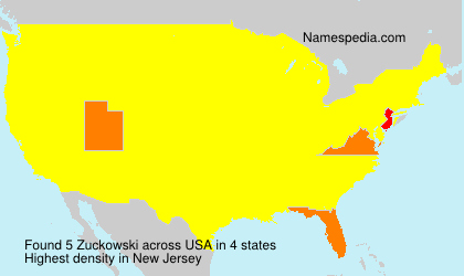 Surname Zuckowski in USA Surname Zuckowski in USA